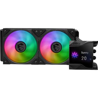 MSI MPG Coreliquid D240 Processor Liquid cooling kit 12 cm Black 1 pc(s)