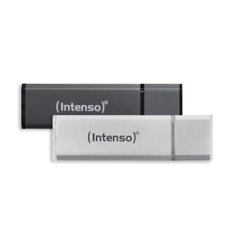 USB 2.0 Alu Line 2x32GB GrySlvr