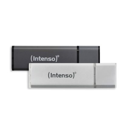USB 2.0 Alu Line 2x32GB GrySlvr
