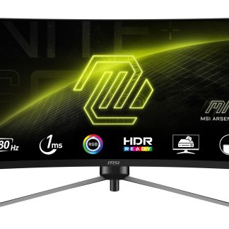 MSI MAG 345CQR computer monitor 86.4 cm (34") 3440 x 1440 pixels UltraWide Dual Quad HD Black
