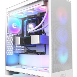 NZXT H7 Flow RGB (2024) Mid-Tower White