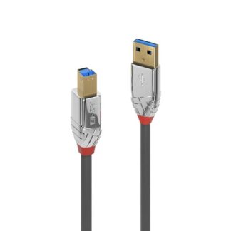 Lindy 1m USB 3.2 Type A to B Cable. 5Gbps. Cromo Line