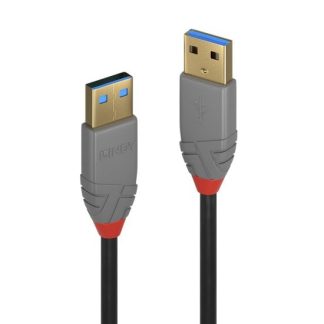 Lindy 5m USB 3.2 Type A Cable. 5Gbps. Anthra Line