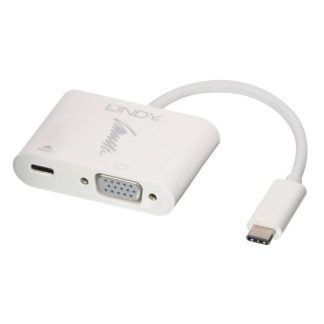 Lindy USB Type C to VGA Converter with Power Delivery