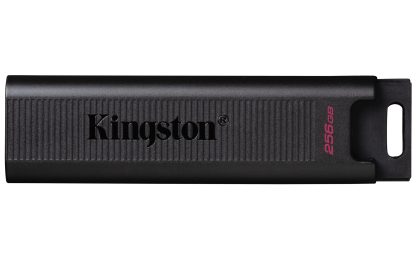 Kingston DTMAX/256GB DataTraveler Max 256GB USB-C USB Drive, USB3.2, Gen2, 1000MB/s, Black, Retail Boxed