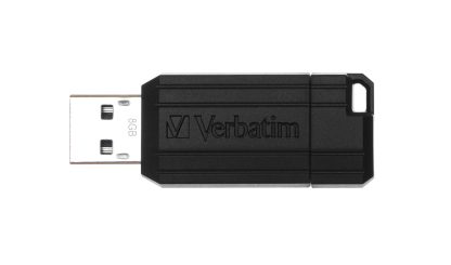 Verbatim USB 2.0 Drive 8GB Store'n'Go Pinstripe Black