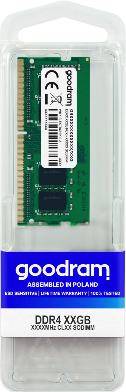 GOODRAM 8GB DDR4 3200MHz CL22 SODIMM