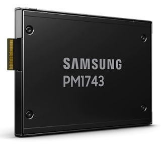 Samsung Enterprise 7.6TB PM1743 PCIE5.0 2.5â€ SSD