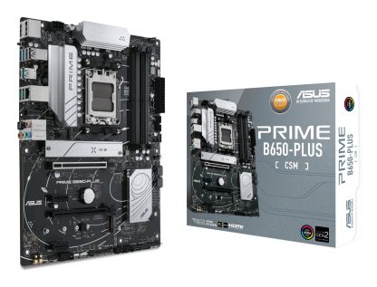 ASUS Mainboard Prime B650-Plus-CSM - ATX - Socket AM5 - AMD