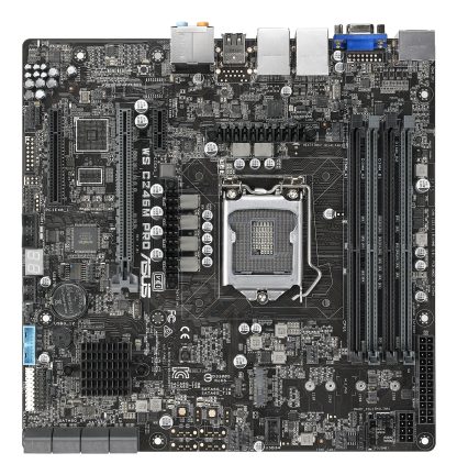 ASUS Mainboard WS C246M PRO - micro ATX - Socket LGA1151 - I