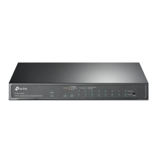 TP-Link TL-SG1210MPE 10-Port Metal Gigabit Easy Smart Switch with 8-Port PoE+ (123W)