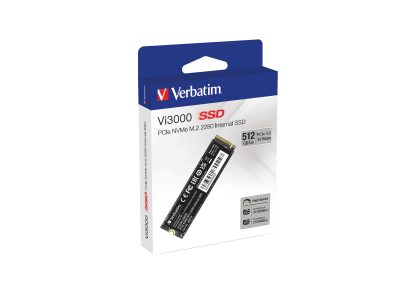 VERBATIM Vi3000 Internal PCIe NVMe M.2 SSD 512GB