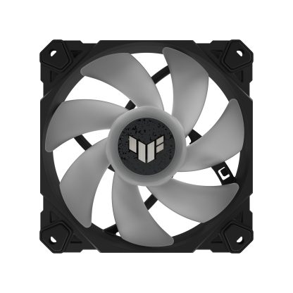 Asus TUF Gaming TF120 ARGB 12cm PWM Case Fan, Fluid Dynamic Bearing, Double-layer LED Array, Up to 1900 RPM