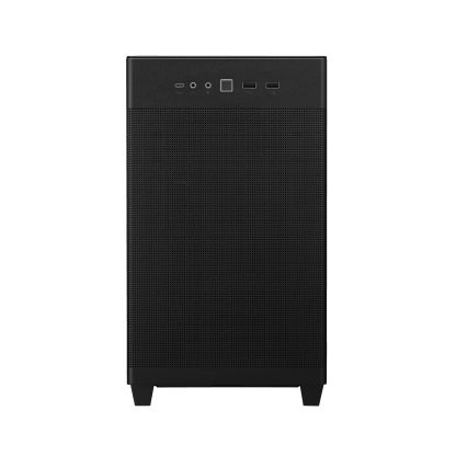 Asus Prime AP201 Gaming Case w/ Tempered Glass Window, Micro ATX, USB-C, Tool-free Panels, 338mm GPU & 360mm Radiator Support, Black