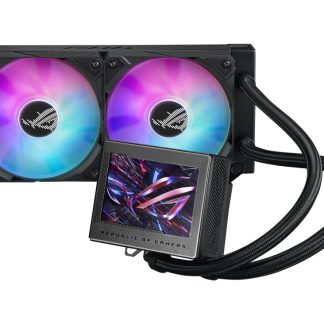 Asus ROG Ryujin III 240 ARGB 240mm Liquid CPU Cooler, 2x ROG ARGB Fans, Customisable 3.5" LCD Display, New Control Software, Black