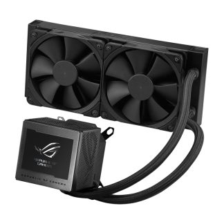 Asus ROG Ryujin III 240mm Liquid CPU Cooler, 2x 12cm PWM Noctua Fans, Full Colour Customisable LCD Display