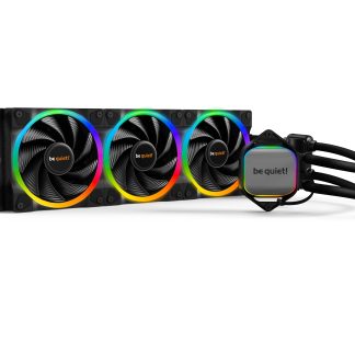 Be Quiet! Pure Loop 2 FX RGB 360mm Liquid CPU Cooler, 3 x 12cm Light Wings ARGB Fans, ARGB PWM Hub