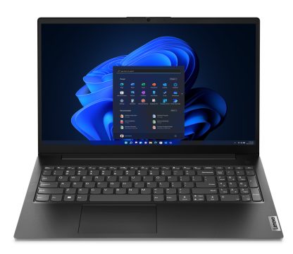 Lenovo V15 G4 AMN AMD Ryzen™ 5 7520U Laptop 39.6 cm (15.6") Full HD 8 GB LPDDR5-SDRAM 512 GB SSD Wi-Fi 5 (802.11ac) Windows 11 Pro UK English Black