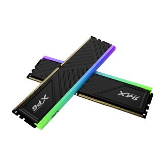 ADATA XPG Spectrix D35G RGB 16GB Kit (2 x 8GB), DDR4, 3600MHz (PC4-28800), CL18, XMP 2.0, DIMM Memory, Black