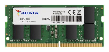 ADATA Premier 4GB, DDR4, 2666MHz (PC4-21300), CL19, SODIMM Memory, 512x16