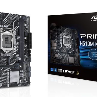 Asus PRIME H510M-K R2.0, Intel H470, 1200, Micro ATX, 2 DDR4, VGA, HDMI, 1x M.2