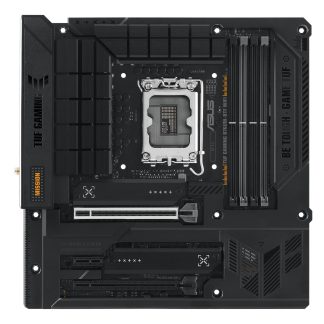 Asus TUF GAMING B760M-BTF WIFI, Intel B760, 1700, Micro ATX, 4 DDR5, HDMI, DP, Wi-Fi 6, 2.5G LAN, PCIe5, 3x M.2 *Requires a BTF Compatible Chassis*