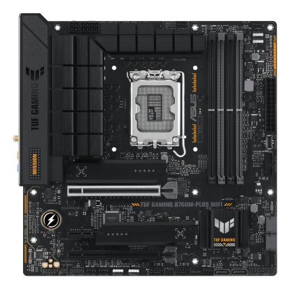 Asus TUF GAMING B760M-PLUS, Intel B760, 1700, Micro ATX, 4 DDR5, HDMI, DP, 2.5G LAN, PCIe5, 2x M.2
