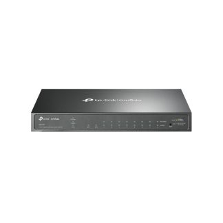 TP-LINK (SG2210P) JetStream 10-Port Gigabit Smart Switch with 8-Port PoE+, 2 SFP Ports, Desktop/Wall Mount