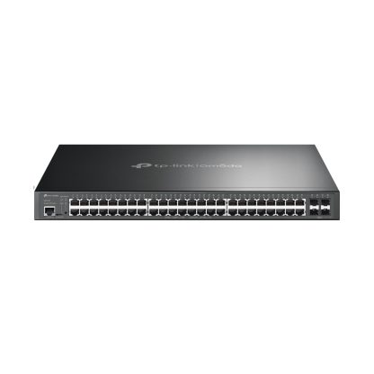 TP-LINK (SG3452P) JetStream 52-Port Gigabit L2+ Managed Switch with 48-Port PoE+, 4 SFP Slots, Rackmountable