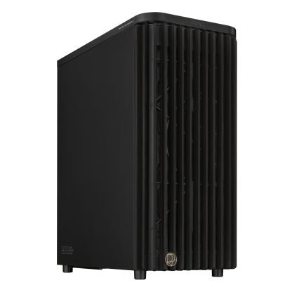 Asus ProArt PA401 Wood Gaming Case, ATX, Front Grill, 2x 16cm Fans, PWM Fan Hub, USB-C 20Gps, Black
