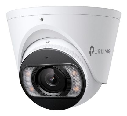 TP-LINK (InSight S445 4MM) VIGI 4MP Full-Colour Turret Network Camera w/ 4mm Lens, IP67, PoE, AI Detection/Classification, Two-Way Audio, H.265+