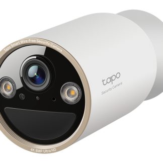 TP-LINK (TAPO C460) Smart Battery-Powered 4K Outdoor Security Camera, 10000mAh Battery, Colour Night Vision, AI Detection, Alarms, 2-Way Audio, No Hub Required
