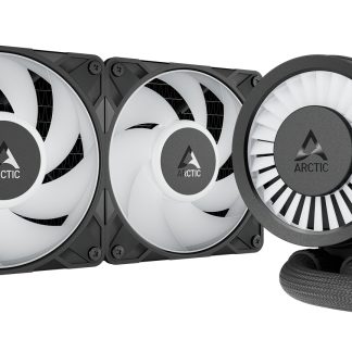 ARCTIC Liquid Freezer III Pro A-RGB 240mm Liquid CPU Cooler, P12 Pro PWM Fans & PWM Controlled Pump, Black