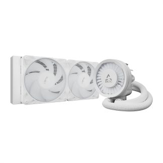 ARCTIC Liquid Freezer III Pro A-RGB 240mm Liquid CPU Cooler, P12 Pro PWM Fans & PWM Controlled Pump, White