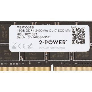 16GB DDR4 2400MHz CL17 SODIMM