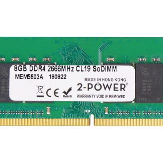 8GB DDR4 2666MHz CL19 SoDIMM