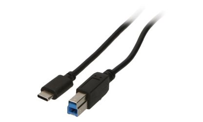 1M USB Type-C to USB Type-B Data Cable