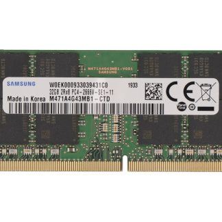 32GB DDR4 2666MHz CL19 SODIMM