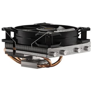 be quiet! Shadow Rock LP CPU Cooler, Single 120mm PWM Fan, For Intel Socket: 1200 / 2066 / 1150 / 1151 / 1155 / 2011(-3) Square ILM, For AMD Socket: AM2(+) / AM3(+) / AM4 / FM1 / FM2(+), 130W TDP, 75.4mm Height