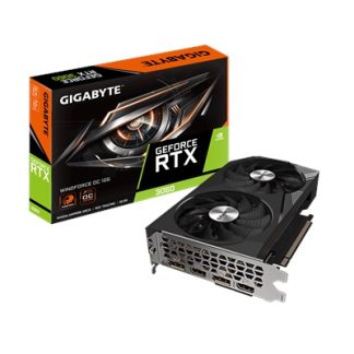 Gigabyte NVIDIA GeForce RTX 3060 WINDFORCE OC 12GB GDDR6 (rev. 2.0) Graphics Card, 3584 CUDA Cores, 1792 MHz Core Clock, Dual Fan, 2x DisplayPorts / 2x HDMI Ports