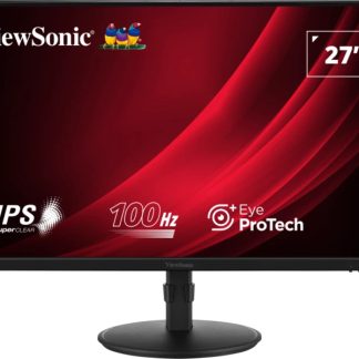 Viewsonic VA2708-HDJ 27 Inch IPS Monitor, Full HD, 100Hz, 5ms, VGA, HDMI, Display Port, Height Adjust, Pivot, Swivel, Int PSU, VESA