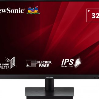 Viewsonic VA3209-MH 32 Inch IPS  Frameless Monitor, 75Hz, 4ms, VGA, HDMI, HD, Full HD 1080p, Built-In Speakers, VESA