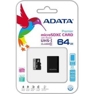 ADATA Micro SDXC 64GB MicroSDXC UHS Class 10