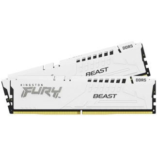 Kingston Technology FURY Beast 32GB 5600MT/s DDR5 CL36 DIMM (Kit of 2) White EXPO