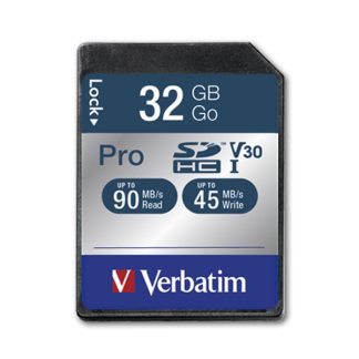 Verbatim Pro SDHC U3 32GB  SD Card