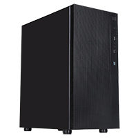 CiT Silent ES Black Mid-Tower Low Noise Computer Case with 2 x 120mm PWM Cooling Fans Included  Sound Dampening Material