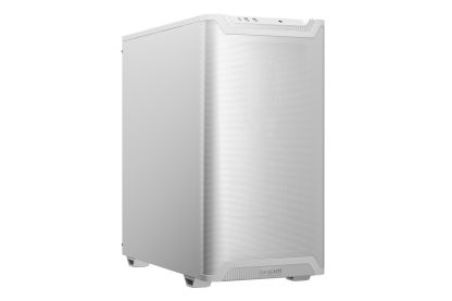 be quiet! Pure Base 501 Airflow White ATX Mid Tower Case with USB-A, USB-C, 2 x Pure Wings 2 140mm Black PWM Fans, Sleek Front Panel and Airflow Cover