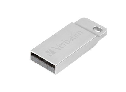 Verbatim USB Drive 2.0 Metal Executive 16GB Silver USB A