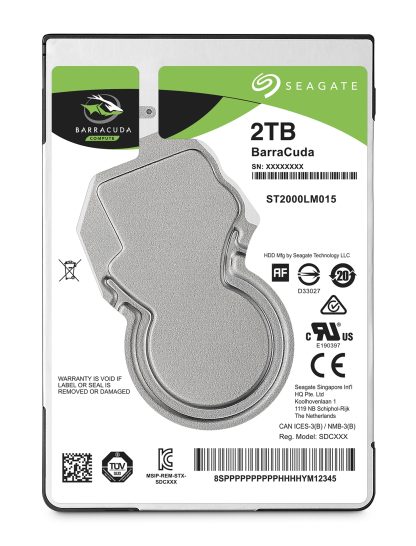 Seagate 2.5 BarraCuda 2TB (N)