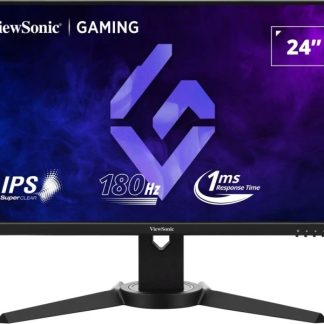 Viewsonic VX2479J-HD-PRO 24 Inch IPS Gaming Monitor, Full HD, 180Hz, 1ms, Freesync, HDMI, Display Port, Height Adjust, Pivot, Swivel, VESA